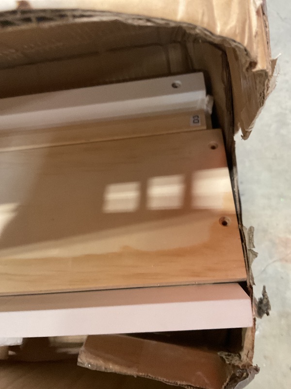 Photo 1 of ***INCOMPLETE SET/ MISSING ASSEMBLY PIECES*** OPTO Queen Size Wood Storage Platform Bed with LED, 2 Drawers and 1 Twin-Size Trundle, Easy to Assemble,Bedroom Furniture for Children,Teenagers,Adults,White