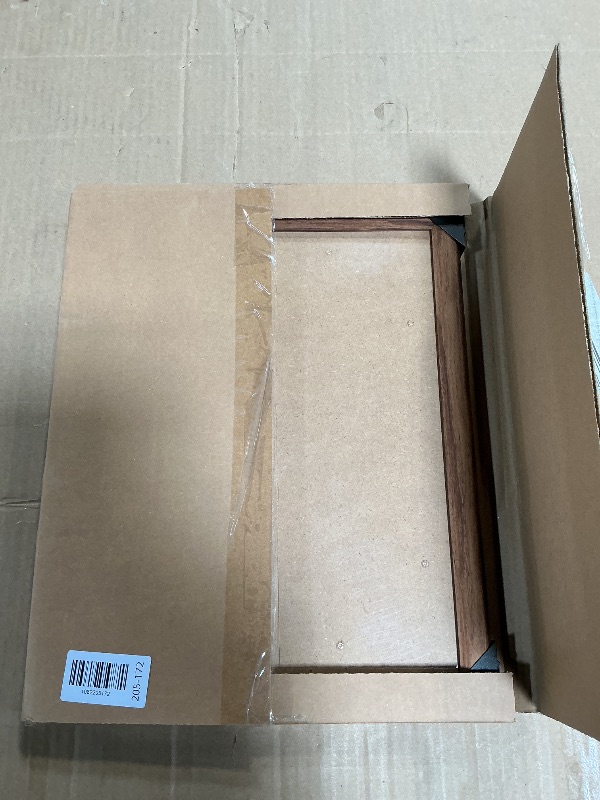 Photo 1 of 11x14 Wood Frame Brown, Rustic Natural Wooden 14x11in Poster Picture Frame, Distressed 11 x 14inch Woodgrain Gallery Photo Frame with HD Plexiglass, Horizontal Vertical Wall Mounting Display 1pcs