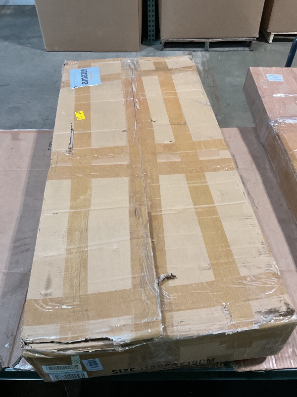 Photo 1 of ***Damaged***CRACKED***Vercraft 2 Pcs Plastic Pallet for Basement Storage Easy Stack Lightweight Floor Pallet Display Flooring Room Supermarket Christmas, Support up to 2000 Lbs (40'' L X 20'' W X 5.5'' H,Black)