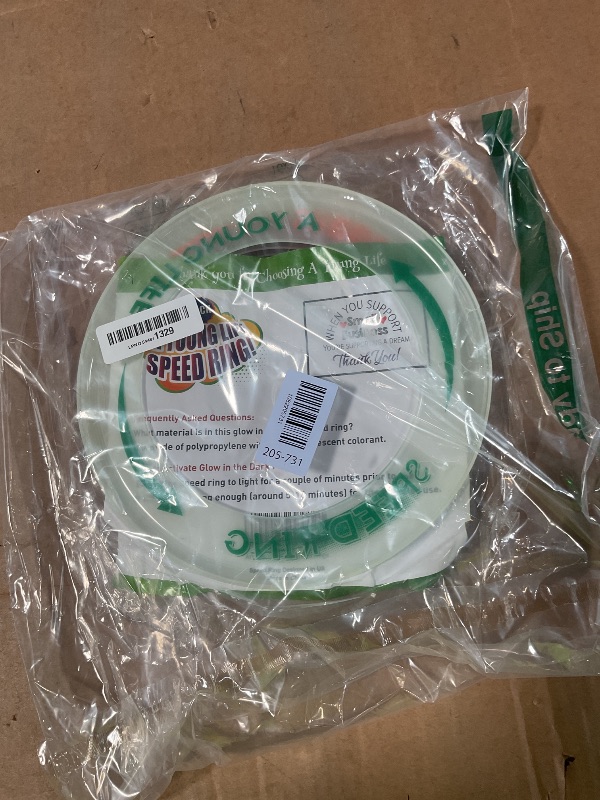 Photo 1 of [4 Pack] Kid's Flying Rings Flying Disc - Glow in The Dark - Fly Straight - Weight 1.15 OZ Only - Floats On The Water - Best Healthy Activities for Your Family - Party Outside and Play!