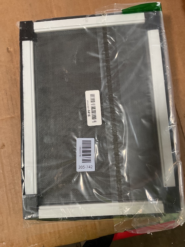 Photo 1 of [FOR SMALL WINDOWS ONLY] FLYZZZ Adjustable Screen , 2 Packs 10" H x Fits 14" to 24" W | Stop & Measure Before Buying | Perfect for Bathroom & Basement Windows