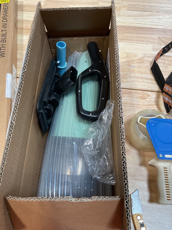 Photo 1 of ***HEAVILY USED***
EFURDEN Pool Vacuum for Above Ground Pool, Cordless Handheld Rechargeable Pool Cleaner with Running Time Up to 90 Minutes for Sand and Debris, Ideal for In-Ground Pools, Spas, and Hot Tubs (Blue)
