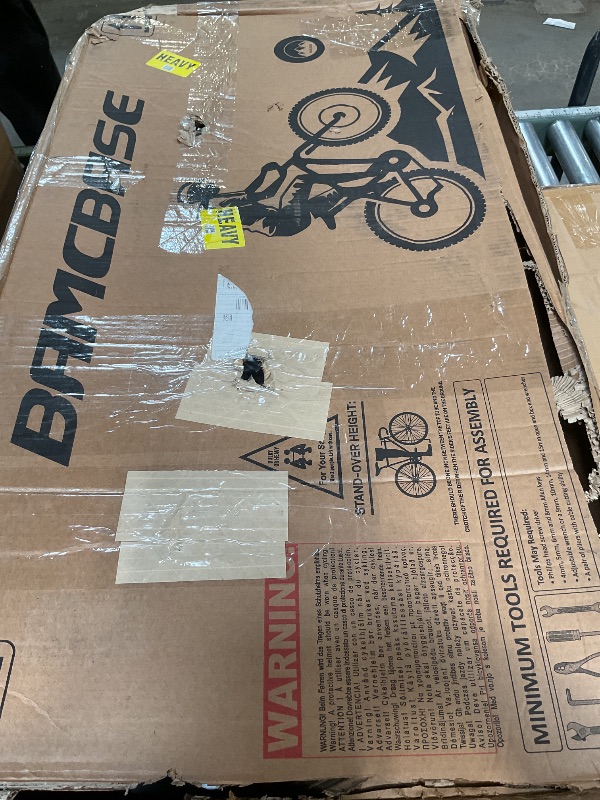 Photo 1 of **FOR PARTS ONLY/ MISSING ASSEMBLY PIECES** HILAND Bamcbase Womens Mountain Bike, 24 Inch 18 Speeds Hybrid Commuter Bicycle for Adults, Sport Hardtail Trail MTB Pink