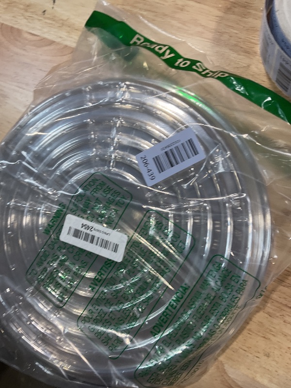Photo 1 of 30 Packs 12 Inches Large Clear Plant Saucers for Indoor Outdoor Use Heavy Duty Plastic Plant Trays for Planter Bulk Flower Pot Drip Trays to Catch Water, 4 to 20 Inch