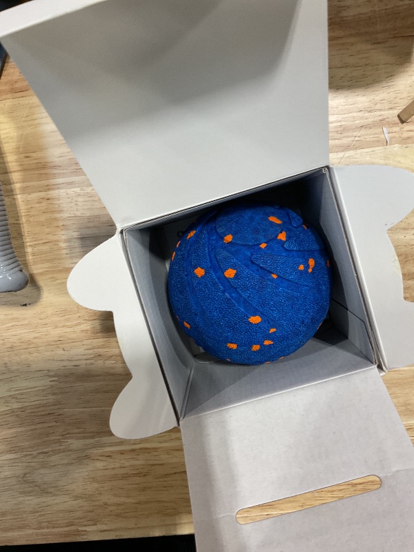 Photo 1 of ***MISSING PARTS***
Cheerble Smart Interactive Dog Toy, Wicked Ball AIR, Automatic Moving, Bouncing, and Rotating, E-TPU Material, IPX7 Waterproof Rating, Active Rolling Ball for Puppy, Medium and Large Dogs