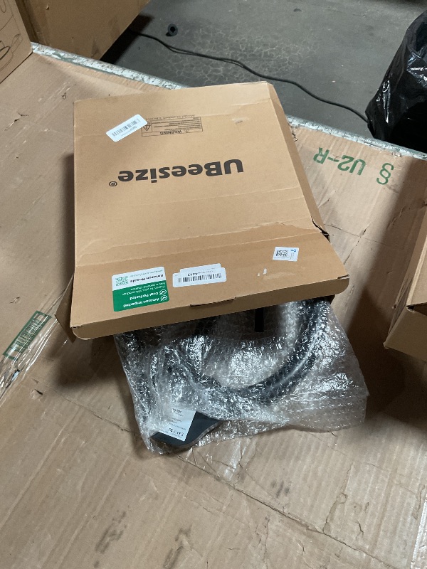 Photo 1 of **POSSIBLY MISSING PARTS/CANT ASSEMBLE*** UBeesize 12'' LED Ring Light with 62'' Tripod Stand, Selfie Ring Light for Video Recording, Live Streaming, TikTok & YouTube, Compatible with iPhone & Android (Black)