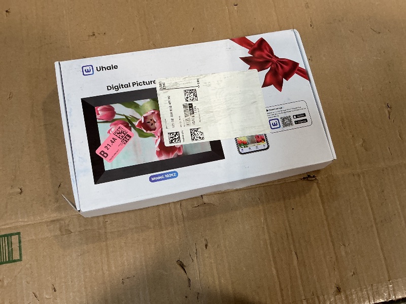 Photo 1 of ***PARTS ONLY***NON FUNCTIONAL***
Uhale 10.1" Digital Picture Frame with 32GB Storage Support SD Card, Electronic Photo Frames with 1280x800 HD IPS Touch Screen, Instantly and Securely Share Memories, Send Wishes from Anywhere