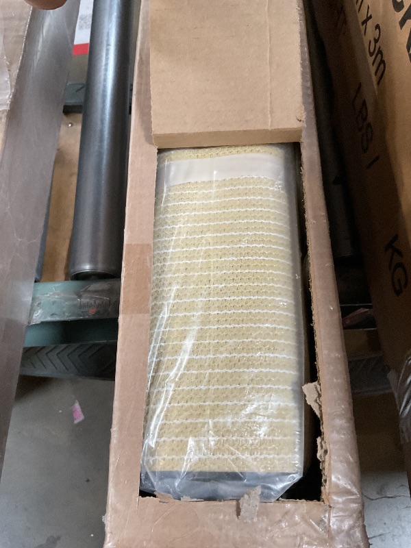 View 3 of **MISSING ATTACHMENT PARTS***
OOTONAT 4.5'W X 18' Retractable Awnings for Patio, Pergola Sliding Shade Cover high-Density Polyethylene Fabric, Wave Shade sail for Deck Garden Backyard Deck Trellis, Beige