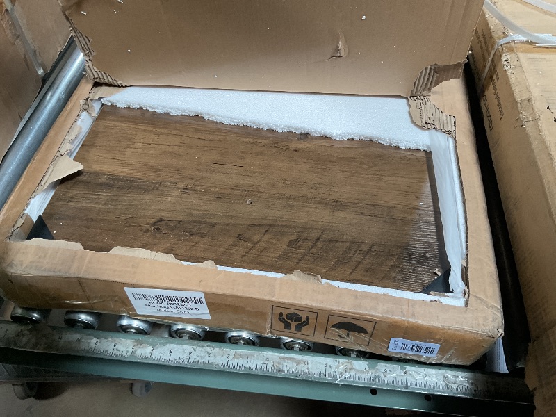 Photo 1 of ***MISSING PARTS***
LITTLE TREE 55 Inches Kitchen Island with Storage, 3-Tier Farmhouse Wooden Stationary Island Table with Large Worktop & Leg Room, Modern Coffee Bar Table with Storage Shelf for Kitchen, Rustic Brown