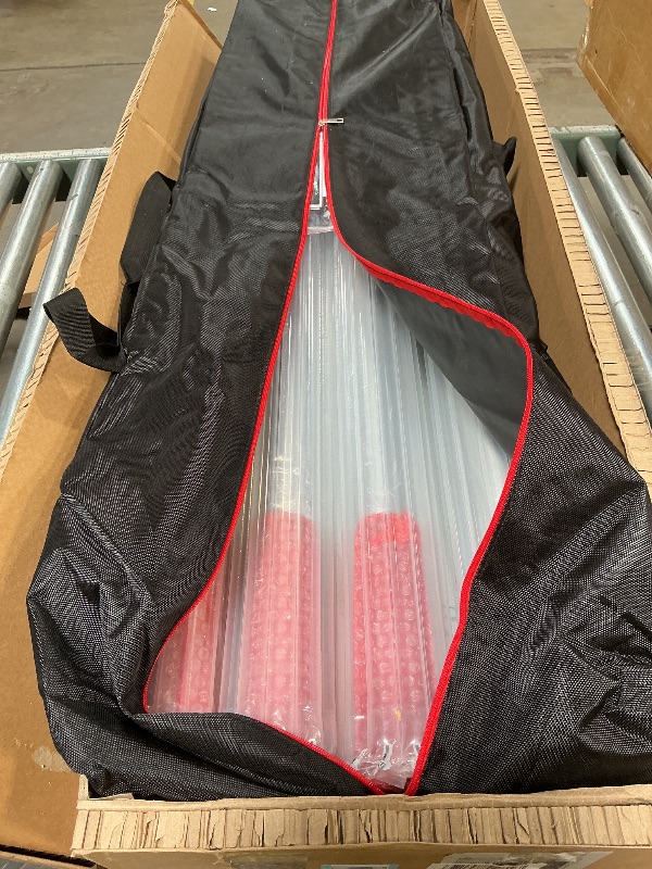 Photo 1 of ***MISSING PARTS***
10ft Square Backdrop Stand Heavy Duty, 10Ft Tall x 40Ft Wide Adjustable Pipe and Drape Photo Background Support Kit, Adjustable Metal Frame with Flat Base for Wedding Birthday Party Decorations