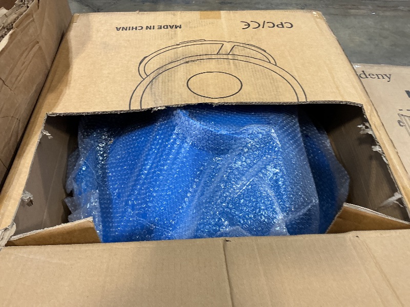 Photo 1 of ***MISSING ASSEMBLY HARDWARE *** HAPPYMATY Spinning Chair for Autistic Kids, Sit and Spin Autism Toys for Age 3+, Sensory Swivel Chair Enhancing Motor Skills, Educational Indoor & Outdoor Toys (Bright Blue)