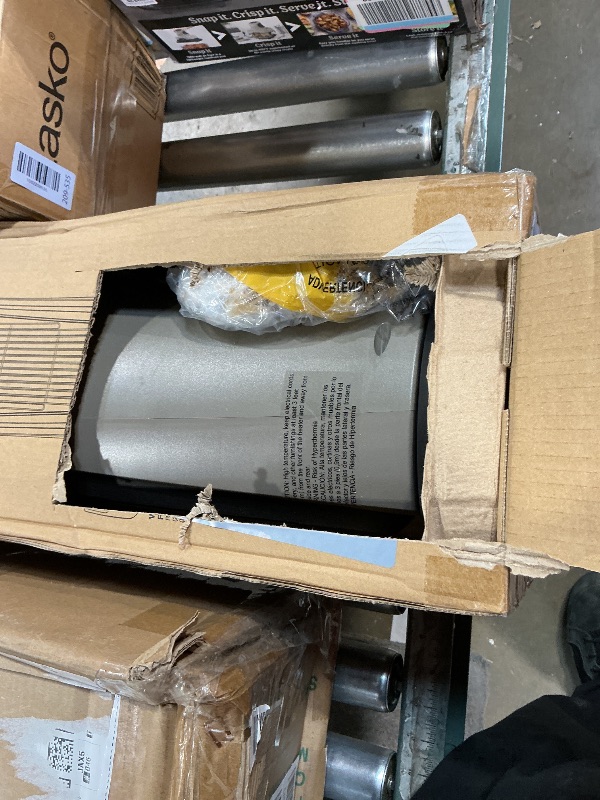 View 3 of **FOR PARTS ONLY/ BROKEN*** Lasko 1500W Ceramic Tower Space Heater with Remote, Thermostat, Timer & Widespread Oscillation, Portable Electric Heater for Indoor Use, Bedroom & Living Room, 751320