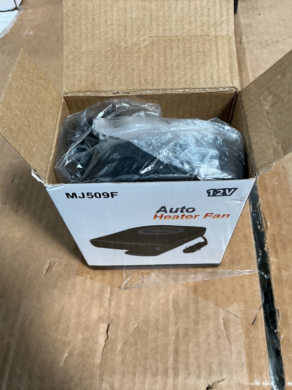 Photo 1 of ?2025 NEW?Portable Car Heater,2 in 1 Auto Heater, Fast Heating Defrost Defogger Cooling 12V Lighter Heater 60 Second Plug in Car Cig Lighter Demister, Car Fan Windshield Defroster (QH-N209)
