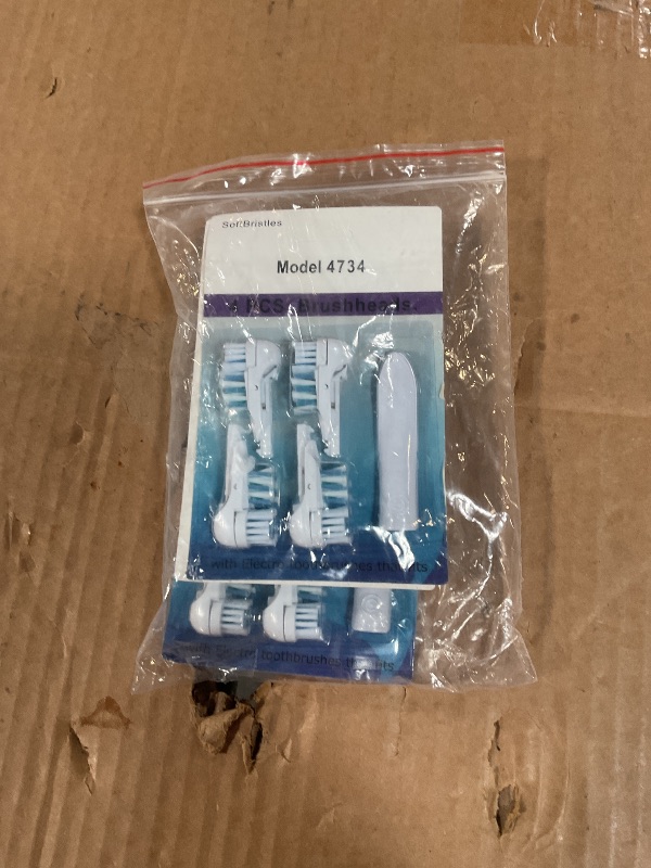 Photo 1 of 12 Pcs Fit for Oral B Toothbrush Heads Dual Clean Replacements Attachment Spin Brush Head Sensitive Refill Accessories fit for 4732 3733 4734