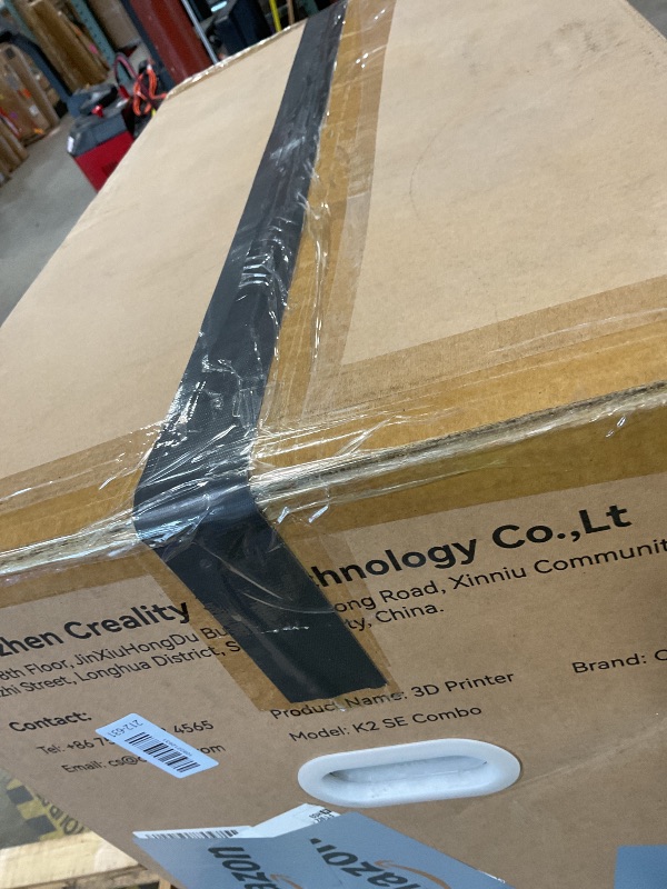 Photo 1 of **MISSING PRINTER**Creality K2 SE Combo 3D Printer, Support Multicolor Printing with CFS, 500mm/s High-Speed, Smart Auto Leveling, Solid Metal Build Frame, Fully Assembled, Next-Gen Extruder, 220×215×245 mm Build Volume