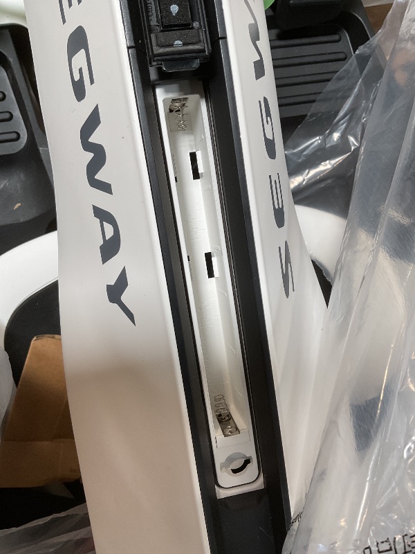 Photo 1 of ** SCRAPES/DIRT FROM TRANSPORT. MISSING BACK TIRES.** Segway Gokart Kit2 - Immersive Electric Go-Kart Racing Experience with 360 Haptic Feedback, Auto-Centering Steering, Adjustable Chassis | Compatible with Ninebot S, S2, and S Max (Sold Separately)