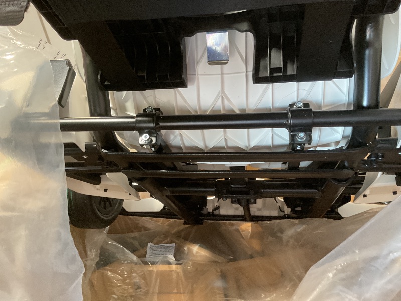 Photo 1 of ** SCRAPES/DIRT FROM TRANSPORT. MISSING BACK TIRES.** Segway Gokart Kit2 - Immersive Electric Go-Kart Racing Experience with 360 Haptic Feedback, Auto-Centering Steering, Adjustable Chassis | Compatible with Ninebot S, S2, and S Max (Sold Separately)