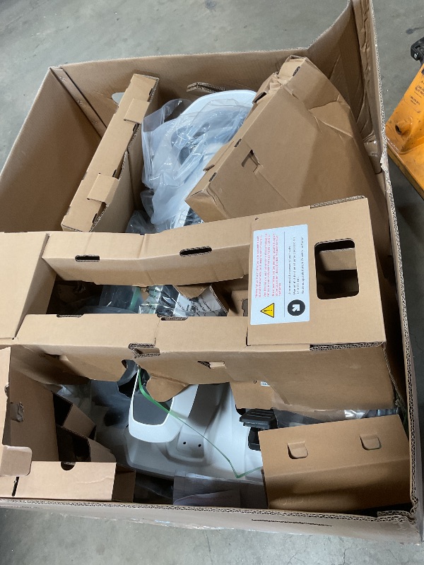 Photo 1 of ** SCRAPES/DIRT FROM TRANSPORT. MISSING BACK TIRES.** Segway Gokart Kit2 - Immersive Electric Go-Kart Racing Experience with 360 Haptic Feedback, Auto-Centering Steering, Adjustable Chassis | Compatible with Ninebot S, S2, and S Max (Sold Separately)