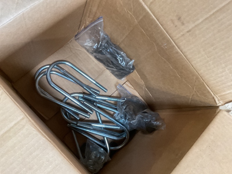 Photo 1 of ** SELLING AS PARTIAL SET. MISSING FOUR BIG PIECES AND SMALL SQUARE PIECES WOULD BE HELPFUL SERGIO HÉROE. THIS SHOULD BE HARD SAYS IT AGAIN HAVE A PC RACING.**Youxmoto 4pcs 5 Leaf Springs 3000lb, for 5200lb-6000lb Tandem Trailer Axle Suspension Kit & U-Bo