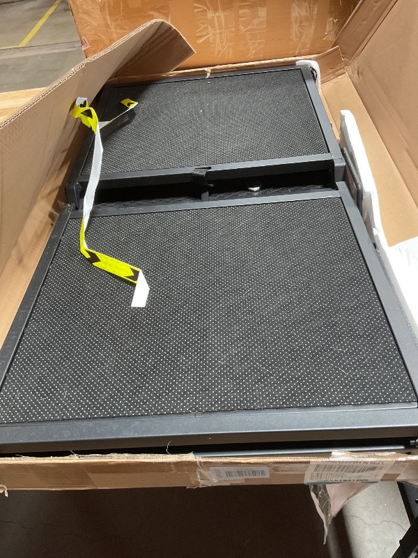 Photo 1 of 74'' L & 20'' W Longest Dog Ramp for Car - Extra Wide Portable Pet Dog Ramps for Large Dogs, Dogs Cars Ramp for Car SUV/Truck/RV/Bed, Lightweight Ramps with Non-Slip Mesh Up to 250LBS, Black