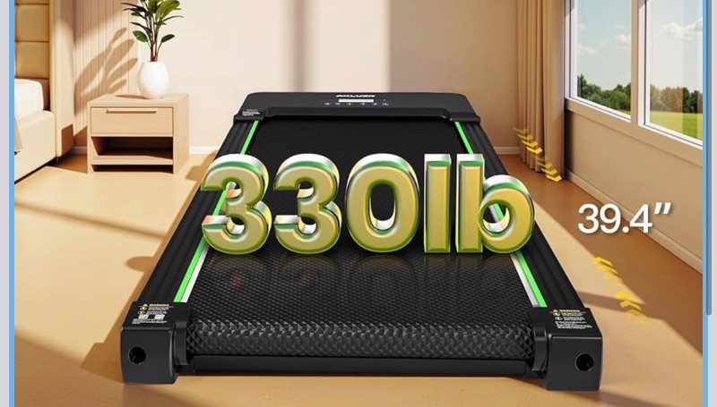 Photo 1 of ***PHOTO FOR REFERENCE ONLY*** Akluer Walking Pad with 12% Auto Incline, Under Desk Treadmills for Home and Office, Portable Treadmill with Smart App Scenic Routes & Bluetooth Speaker for Home Hiking