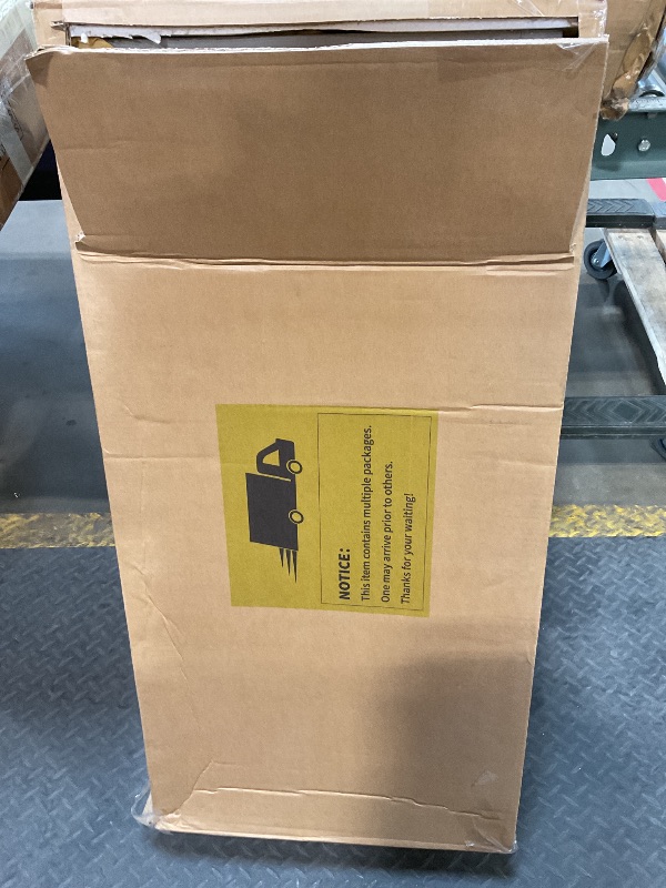 Photo 1 of *** BOX 2 ONLY***YITAHOME Catio Outdoor Cat Enclosure Large, Tall Wooden Cat House with Weatherproof Asphalt Roof, Cat Cage Playpen with Multiple Platforms & 2 Resting Boxes, 70.9" L x 38.2" W x 70.9" H