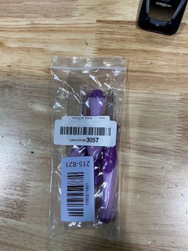 Photo 1 of 3 PCS Needle and Thread Seam Ripper, Rippers for Sewing and Thread,Remover Stitch Tool for Hand Sewing, Knitting, Cross Stitching, Embroidery and Thread Removal (Purple)