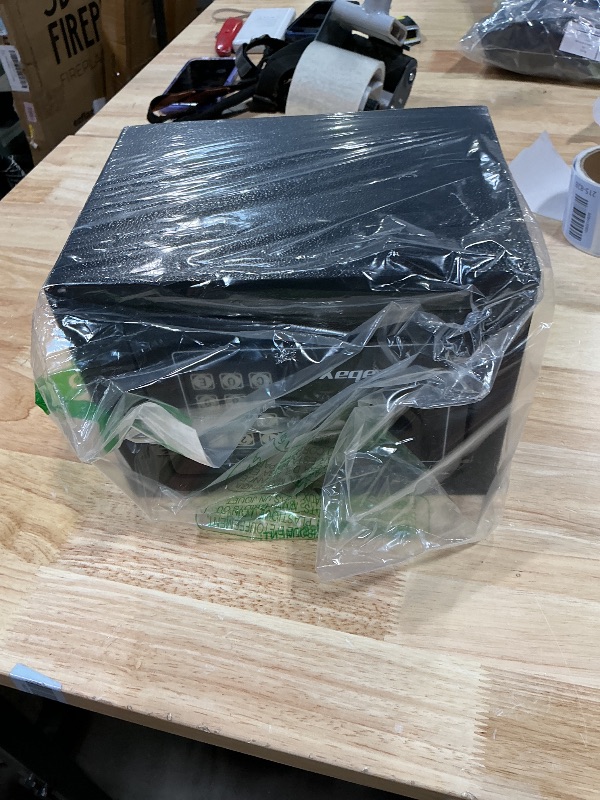 Photo 1 of **FOR PARTS ONLY/ BROKEN (LOCKED SHUT NO KEYS OR INSTRUCTIONS WITH FACTORY RESET CODE)*** Voncabay Money Safe Box for Home with Sensor Light & Fireproof Money Bag - 0.23 Cubic Feet Security Safe Box with Digital Keypad, Keys & Pass Code Lock, 9.05" W x 6.