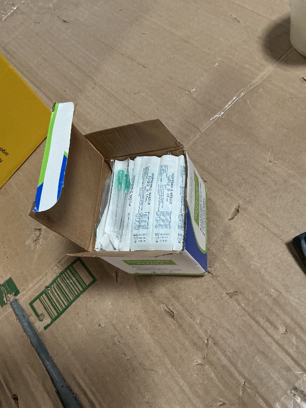 Photo 1 of 100 Pack 21 Gauge 1.5 Inch Sterile Disposable Lab Supplies, Scientific and Industrial Dispensing Needle Accessories