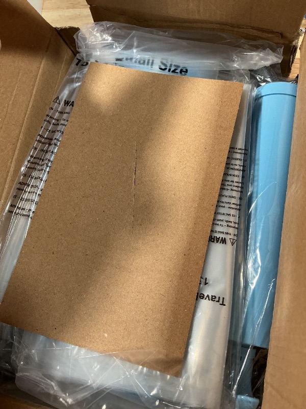 Photo 1 of ***MISSING 4 BAGS***
Cozy Essential Vacuum Storage Bags, 80% Compression Vacuum Seal Space Saver Plastic Packaging Bags for Clothes, Blankets, Pillow, Bedding, Comforters, Sealer Clothing Storage,20 Combo