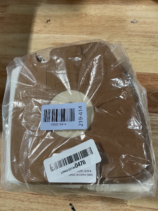 Photo 1 of 20 Packs of Replacement Filtration Vacuum Bags Compatible with Eureka Style MM Eureka Mighty Mite 3670 3680 Series Canister Vacuums, Replaces Part# 60295, 60295A, 60295B 60295C, 60296 & 60297A