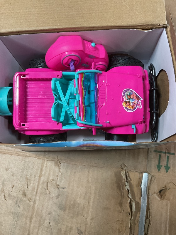 Photo 1 of ****MISSING PIECES****ULOVEME RC Cars - Remote Control Car with 5.5" Doll for Girls, 2.4GHz Je ep RC Cars - Simple Control Toy Cars for Kids (Pink)
