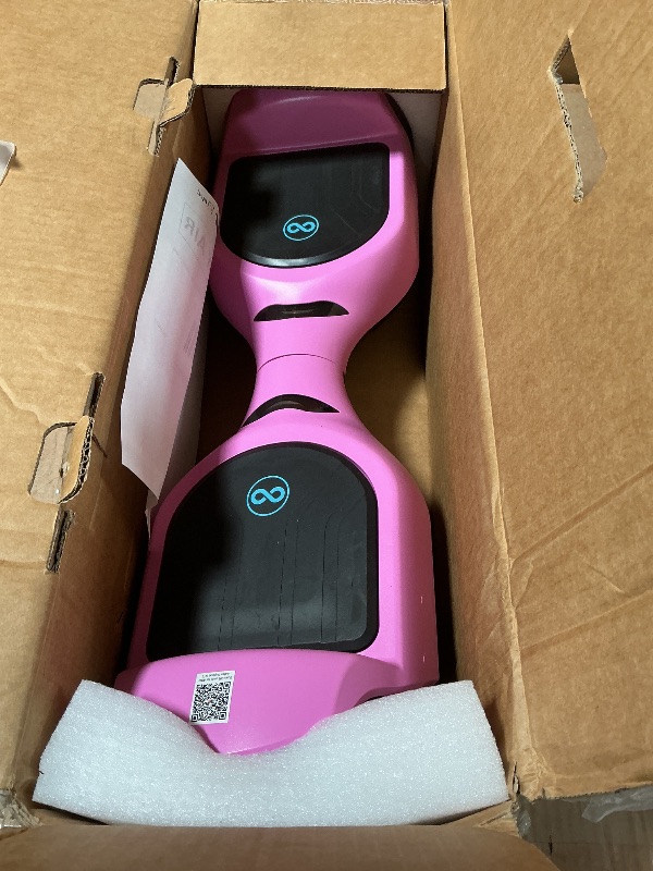 Photo 1 of ***USED/MAJOR DAMAGE/PARTS ONLY***Gyroor Self Balancing Scooter New G13 All Terrain Balancing Scooter with LED Lights, Self Balancing Off Road with Bluetooth for Kids ages 6-12 and Adults-Pink