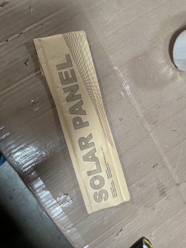 Photo 1 of 1pcs Solar Panel 1.3W5.5V, Suitable for Electric Blinds Smart Blinds, USB-C Plug Mobile Solar Power Generation, Installed on Window Solar Power Panel