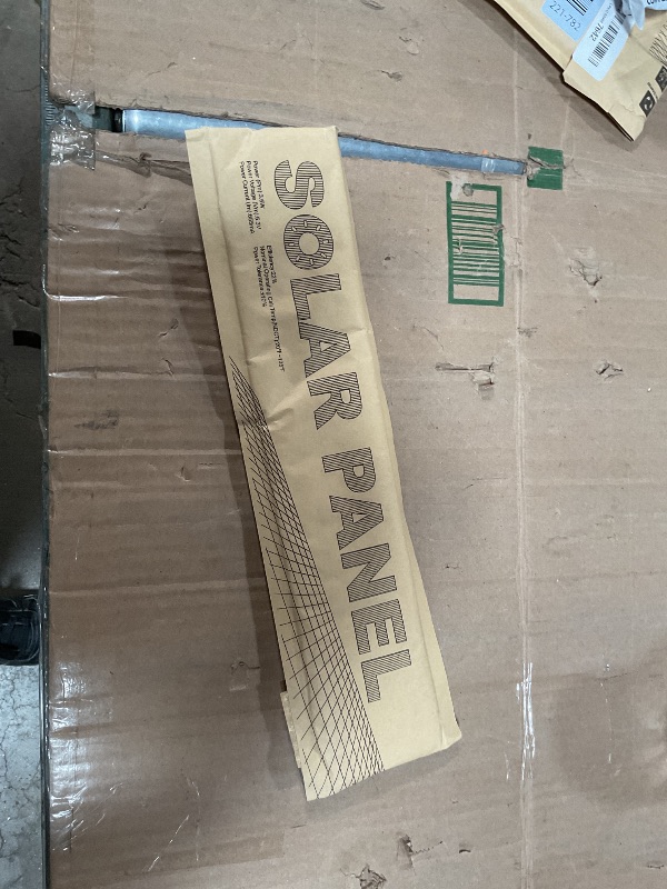 Photo 1 of 1pcs Solar Panel 1.3W5.5V, Suitable for Electric Blinds Smart Blinds, USB-C Plug Mobile Solar Power Generation, Installed on Window Solar Power Panel