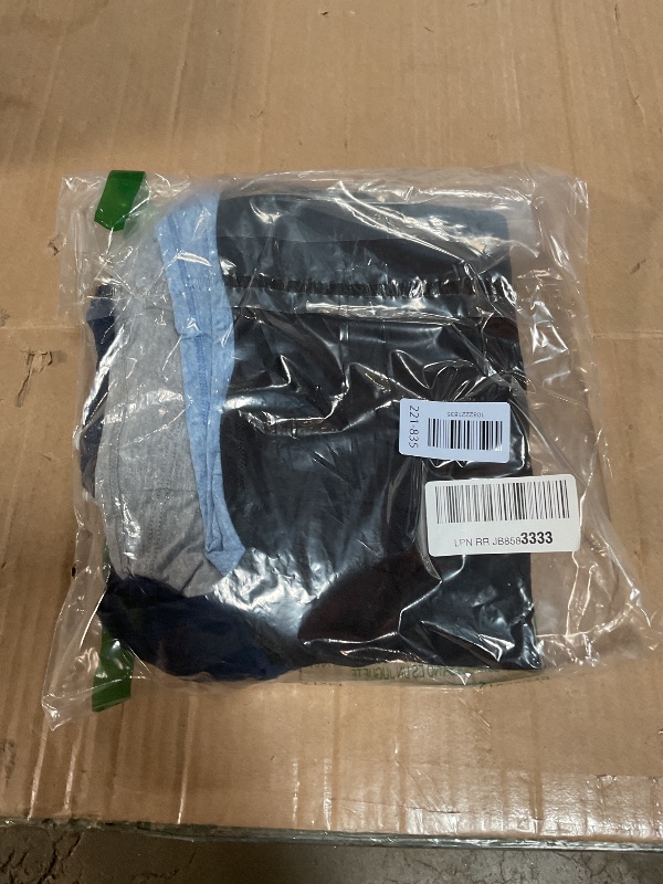 Photo 1 of **POSSIBLY RUNS BIG*** Hanes mens Exposed Waistband Knit - Multiple Packs Available boxer shorts, Assorted (Pack of 5), X-Large US