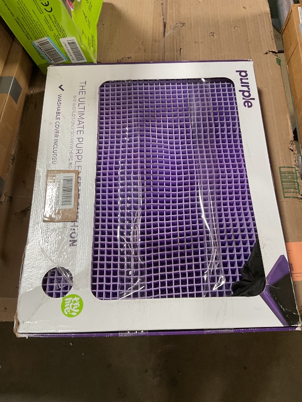 Photo 1 of **DIRT SEEN IN PHOTO**Purple Ultimate Seat Cushion | Pressure Reducing Grid Designed for Ultimate Comfort | Designed for Gaming | Made in The USA