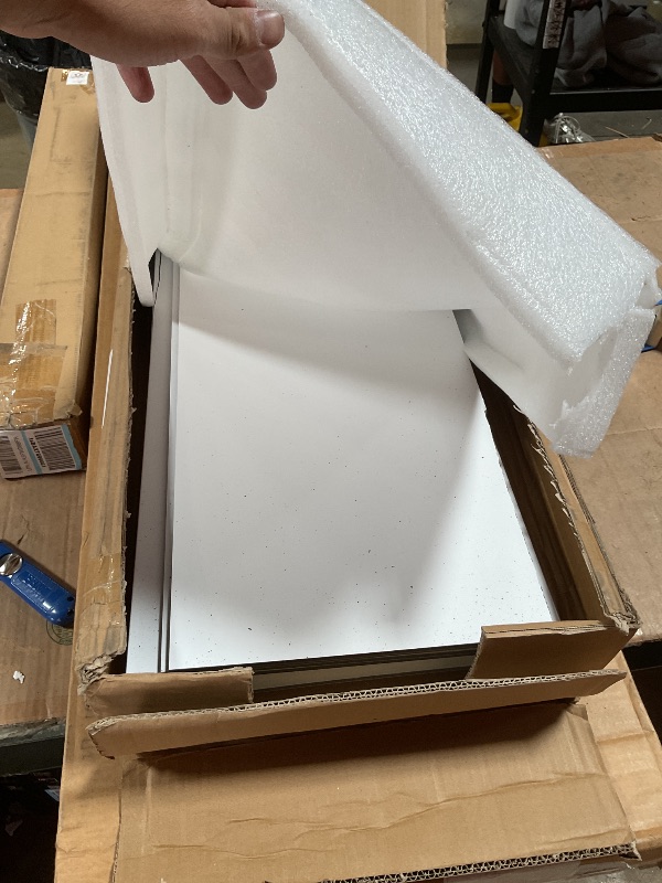Photo 1 of ***FOR PARTS ONLY/ CHIPPED AND SPLIT*** Gideio 5 Pack 46x12in Wire Shelf Cover for Pantry, Closet, Kitchen – Waterproof PVC Wood-Look Wire Rack Covers for Shelves, Multiple No-Tool Installation