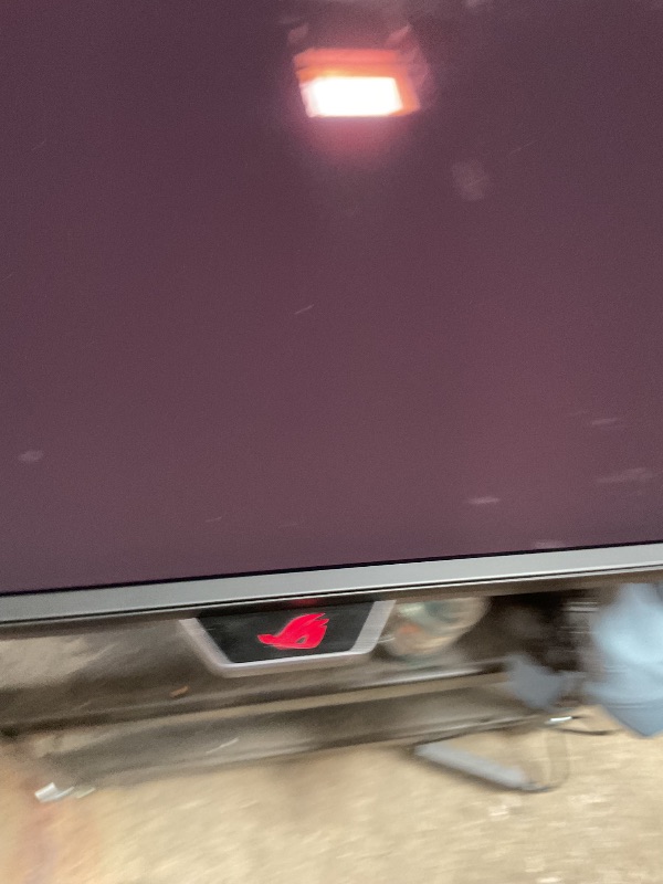 Photo 1 of ****RECOMENDED FOR PARTS ONLY/ DISPLAY POWERS ON THEN POWERS OFF RIGHT AWAY****ASUS ROG Swift 32” 4K OLED Gaming Monitor (PG32UCDM) - UHD (3840 x 2160), QD-OLED, 240Hz, 0.03ms, G-SYNC Compatible, Custom Heatsink, Graphene Film, 99% DCI-P3, True 10-bit, 90