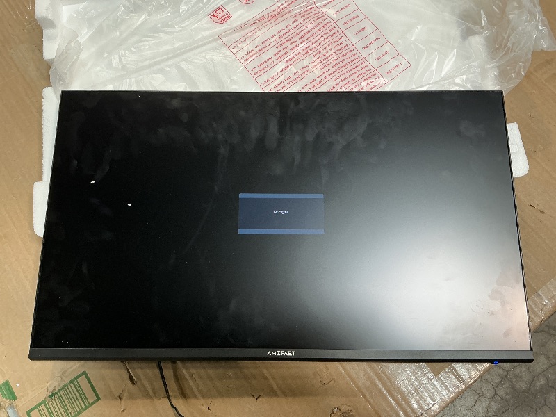 Photo 1 of ***USED***Amzfast 24 Inch Gaming Monitor 200Hz FHD 1080p Computer Monitor, 1ms Adaptive Sync, 3000:1, 129% sRGB, HDR Display, Eye Care, VESA 75x75, Metal Stand, HDMI 2.0 | DP 1.4, AMZG24X1