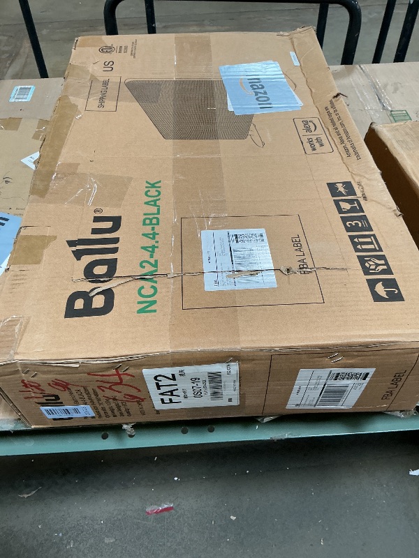 View 2 of ***FOR PARTS ONLY/ BROKEN*** Ballu Mica Infrared Space Heater Large Room,Panel Heater with Programmable Thermostat,WiFi App Control,Portable Stand or Wall Mount, Energy Efficient Smart Quiet Heater,Work with Alexa,Black