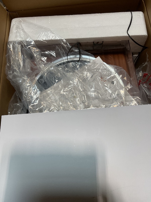 Photo 1 of ***FOR PARTS ONLY SPINDLE( PIECE THAT SPINS THE RECORD) IS BENT *** Bluetooth Record Player with Speakers Vintage Vinyl Turntable for 7/10/ Records, AT-3600L Magnetic Cartridge & Adjustable Counterweight, 33/45 RPM, Ideal Home Decor & Gift for Music Lover