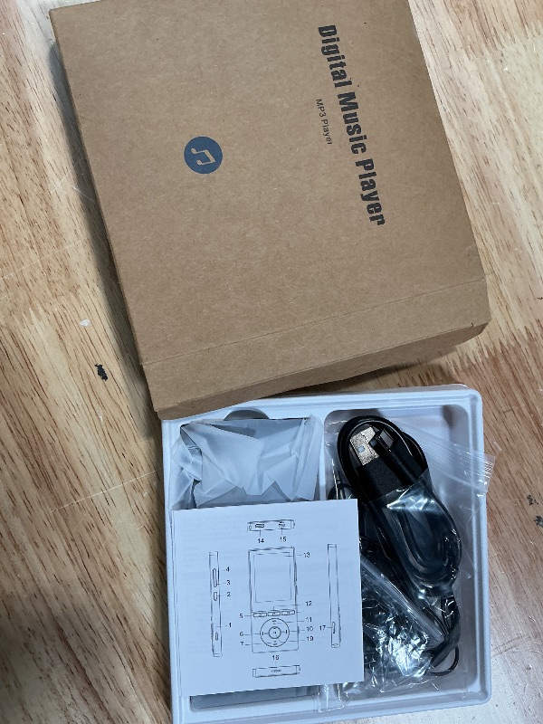 Photo 1 of ***FOR PARTS ONLY /WONT DOWNLOAD MUSIC *** 64GB MP3 Player with Bluetooth 5.3, Music Player with HiFi Sound for Sports Runners, 2.4" Screen MP3 Player Built in HD Speaker Voice Recorder FM Radio E-Book, Expanded Up to 128GB, Earphone Included