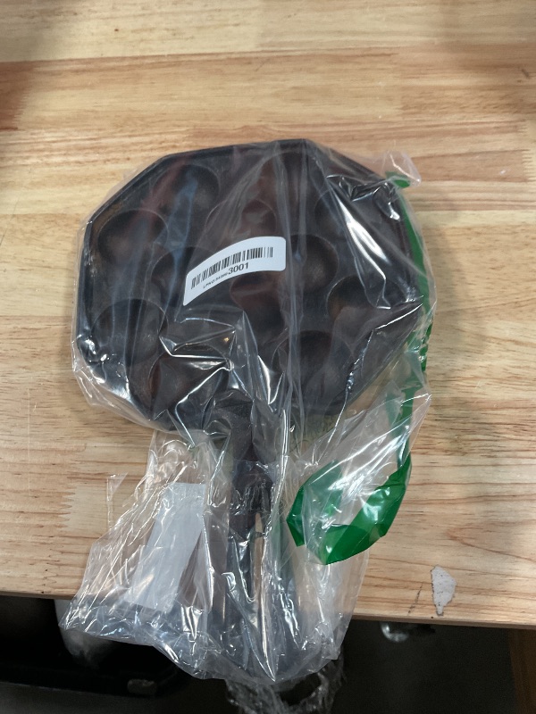 Photo 1 of **MAJOR RUSTING*** Cabilock Cast Iron Takoyaki Pan, 12 Molds Non-Stick Takoyaki Maker Skillet for Japanese Octopus Balls, Aebleskiver, Pancake Puff & Meatballs, Even Heat Distribution
