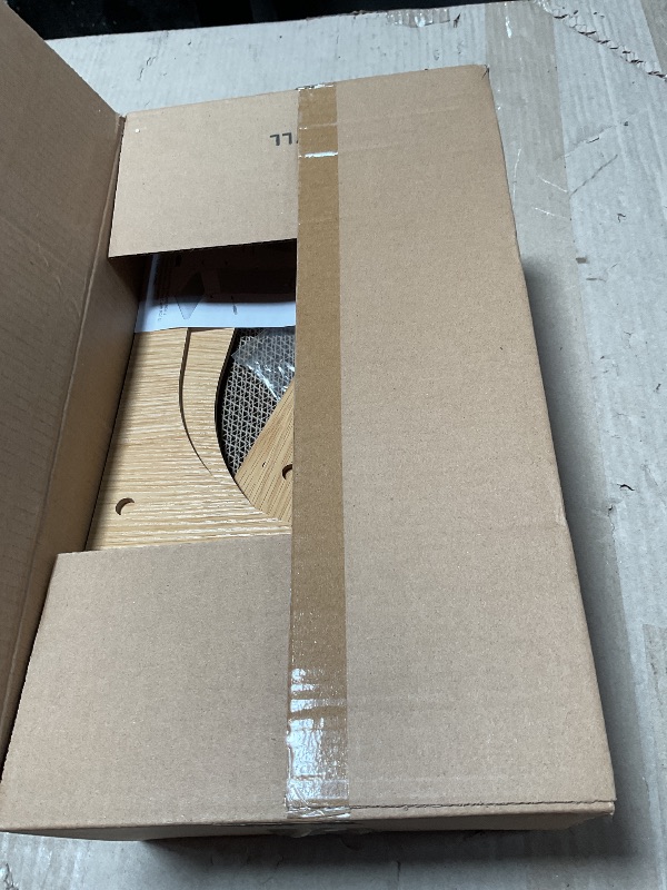 Photo 1 of ***ONE ONLY/MINOR DAMAGE/PARTIAL SET***Markarbarka Value 2-Pack 23.6 Inch L-Shaped Cardboard Cat Scratcher, Dual Use (Vert/Horiz) Scratch Pad with Toy Balls, Wall-Mountable Furniture Protector Cat Scratchers for Indoor Cats