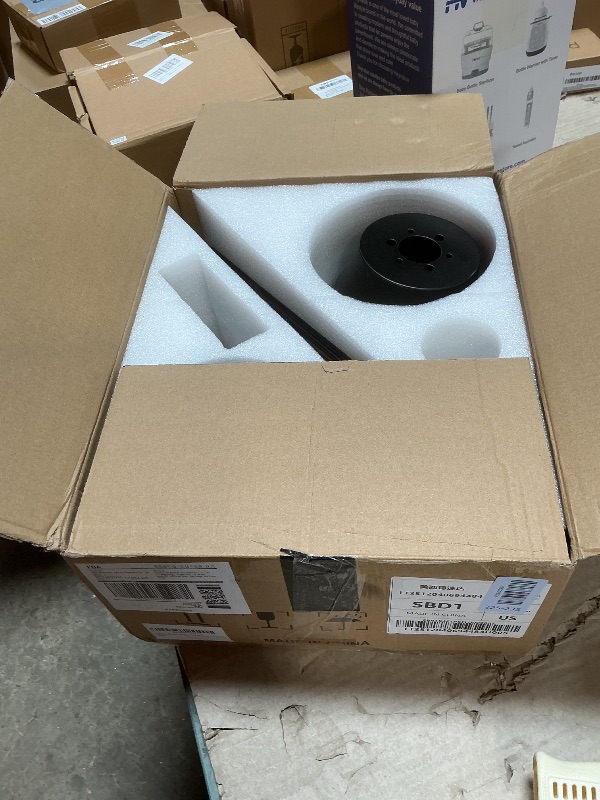 Photo 1 of ***MISSING HARDWARE AND CONTROL***
Carrefour 48 Inch Ceiling Fans with Lights Remote and App Control, Low Profile Flush Mount Modern Ceiling Fan with RGB Light, 6 Speeds Reversible DC Motor, Dimmable 3 CCT for Bedroom, Living Room