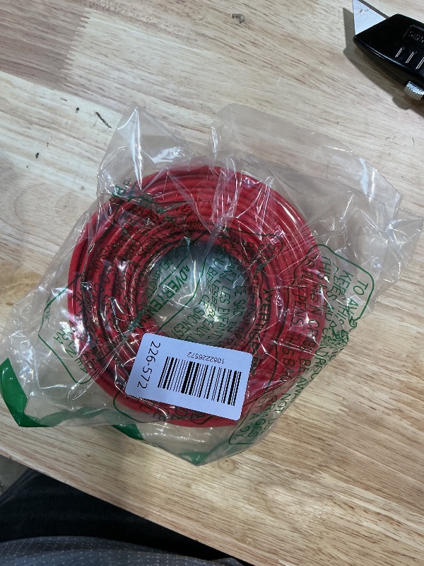 Photo 1 of 14 Gauge 100% Copper Stranded Red Black Zip Cable | OFC 14 AWG (American Wire Guage) 2 Conductor Bonded Cord for DC Power Automotive Car Audio Speaker LED Trailer Light Hookup Primary Wiring (50 ft)