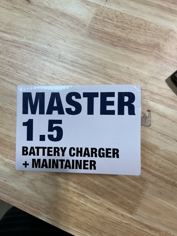 Photo 1 of 1.5A 6V/12V Car Battery Charger – Automatic Trickle Charger, Battery Maintainer with Overcharge Protection & Temperature Compensation – for Lead Acid, AGM, Gel, Lithium Batteries