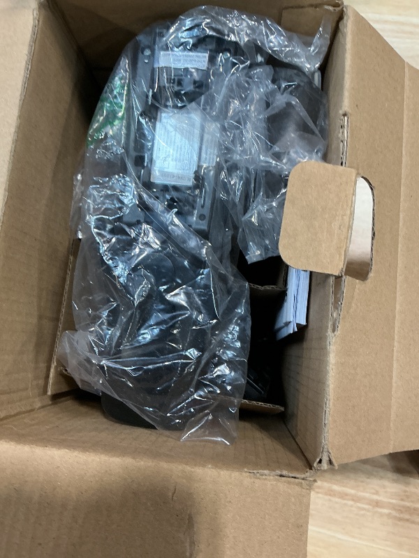 Photo 1 of ***MISSING MAIN & HANDHELD BASE CHARGERS*** AT&T BL102-3 DECT 6.0 3-Handset Cordless Phone for Home with Answering Machine, Call Blocking, Caller ID Announcer, Audio Assist, Intercom, and Unsurpassed Range, Silver/Black