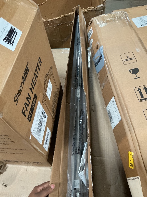 Photo 1 of ***USED/MAJOR DAMAGE***LazBlinds Cordless Cellular Shades, No Tools No Drill Blackout Honeycomb Shades Pleated Blinds for Windows, 48'' W x 48'' H, Soft Cream